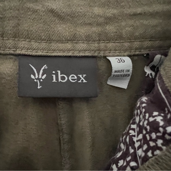 Ibex wool cotton blend khaki trousers 36” - Picture 4 of 6